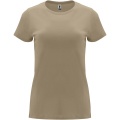 Capri short sleeve women's t-shirt, Sand