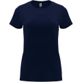 Capri short sleeve women's t-shirt, Navy Blue