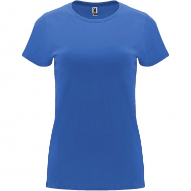 Logo trade promotional giveaway photo of: Capri short sleeve women's t-shirt