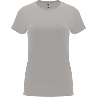 Logo trade promotional giveaways image of: Capri short sleeve women's t-shirt