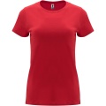 Capri short sleeve women's t-shirt, Red