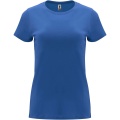 Capri short sleeve women's t-shirt, Royal blue