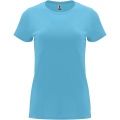 Capri short sleeve women's t-shirt, Turquois