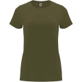 Capri short sleeve women's t-shirt, Militar Green