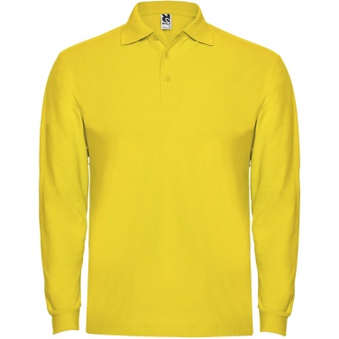 Logo trade promotional gift photo of: Estrella long sleeve men's polo