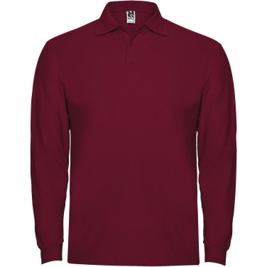 Logo trade promotional item photo of: Estrella long sleeve men's polo