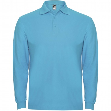 Logo trade promotional merchandise picture of: Estrella long sleeve men's polo