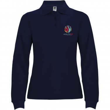 Logo trade promotional merchandise image of: Estrella long sleeve women's polo