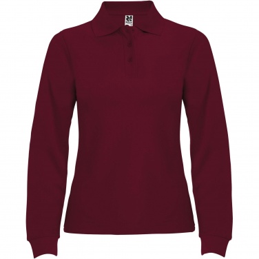 Logo trade promotional giveaways image of: Estrella long sleeve women's polo