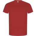 Golden short sleeve men's t-shirt, Red