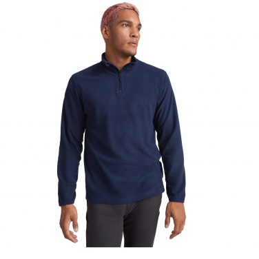 Logo trade promotional gifts image of: Himalaya men's quarter zip fleece jacket