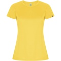 Imola short sleeve women's sports t-shirt, Yellow