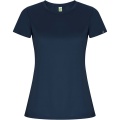 Imola short sleeve women's sports t-shirt, Navy Blue