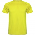 Montecarlo short sleeve kids sports t-shirt, Fluor Yellow