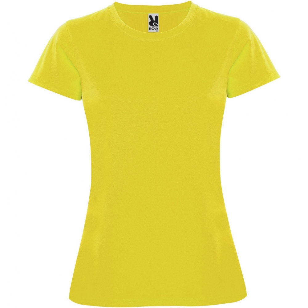 Logo trade promotional item photo of: Montecarlo short sleeve women's sports t-shirt