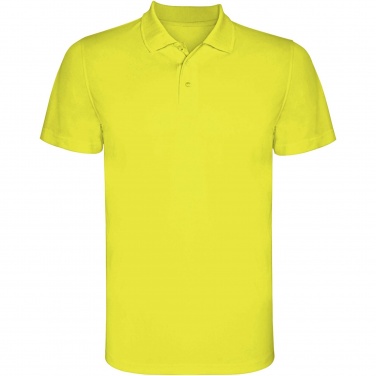 Logo trade advertising products picture of: Monzha short sleeve men's sports polo