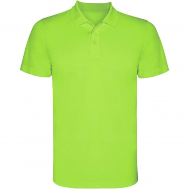 Logo trade advertising products picture of: Monzha short sleeve men's sports polo