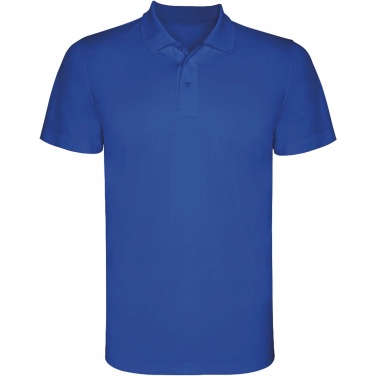 Logo trade promotional giveaway photo of: Monzha short sleeve men's sports polo