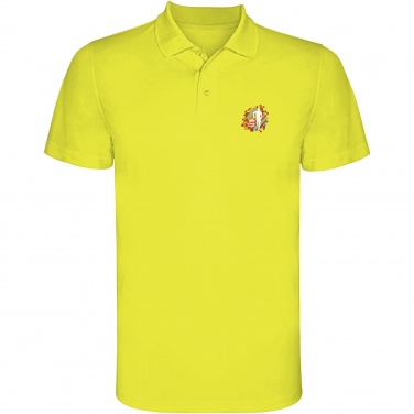 Logo trade advertising products image of: Monzha short sleeve kids sports polo