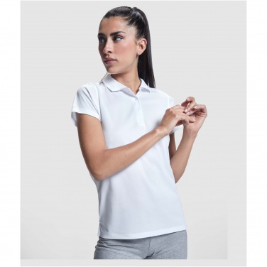 Logo trade promotional merchandise image of: Monzha short sleeve women's sports polo