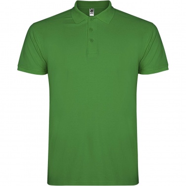 Logo trade promotional giveaways picture of: Star short sleeve men's polo