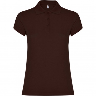 Logo trade corporate gifts image of: Star short sleeve women's polo