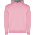 Urban kids hoodie, Light pink / Marl Grey