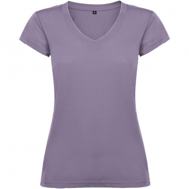 Logo trade promotional product photo of: Victoria short sleeve women's v-neck t-shirt