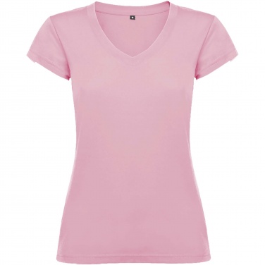 Logotrade corporate gift image of: Victoria short sleeve women's v-neck t-shirt