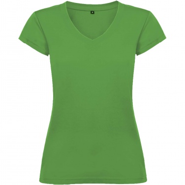 Logo trade business gift photo of: Victoria short sleeve women's v-neck t-shirt