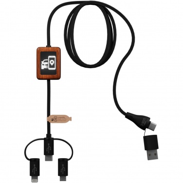 Logo trade promotional product photo of: SCX.design C46 5-in-1 CarPlay cable