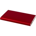 Pep 4000 mAh Type-C recycled aluminium power bank , Red