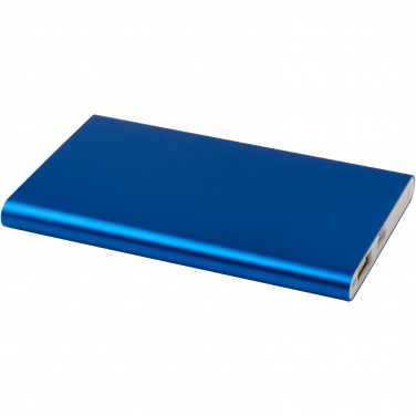 Logo trade promotional giveaways picture of: Pep 4000 mAh Type-C recycled aluminium power bank 