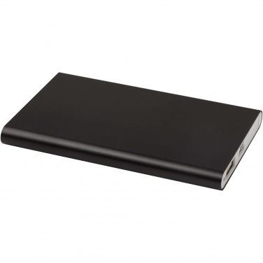 Logo trade promotional merchandise image of: Pep 4000 mAh Type-C recycled aluminium power bank 