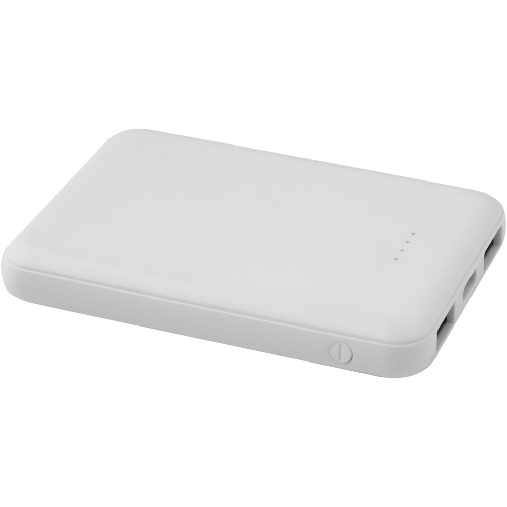 Logo trade promotional merchandise picture of: Asama 5000 mAh Type-C recycled plastic power bank