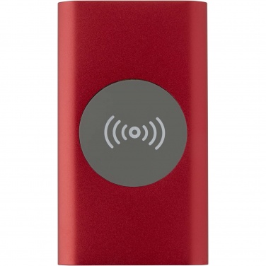 Logotrade promotional giveaways photo of: Juice 4000 mAh Type-C recycled aluminium wireless power bank 