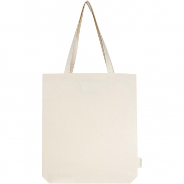 Logotrade promotional gift image of: Orissa 180 g/m² organic wide bottom tote bag 11L