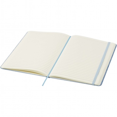 Logo trade promotional giveaways picture of: Ramona A5 cotton notebook