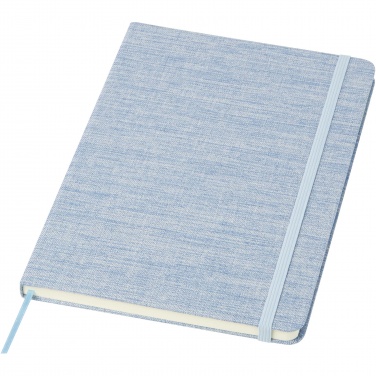 Logo trade promotional giveaways image of: Ramona A5 cotton notebook