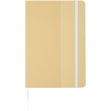 Logotrade advertising product image of: Nelida A5 recycled cardboard hard cover notebook