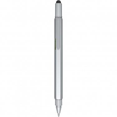 Logo trade promotional merchandise image of: Dora recycled aluminium multifunctional pen