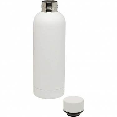 Logotrade promotional giveaway image of: Spring 500 ml RCS certified recycled stainless steel copper vacuum insulated bottle