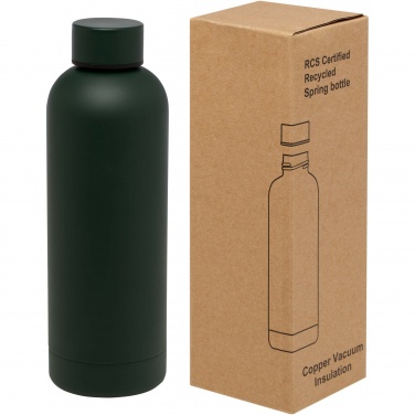 Logotrade promotional giveaways photo of: Spring 500 ml RCS certified recycled stainless steel copper vacuum insulated bottle