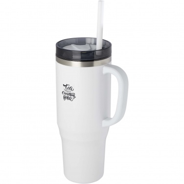 Logo trade corporate gifts image of: Melbourne 1200 ml RCS certified insulated tumbler with straw