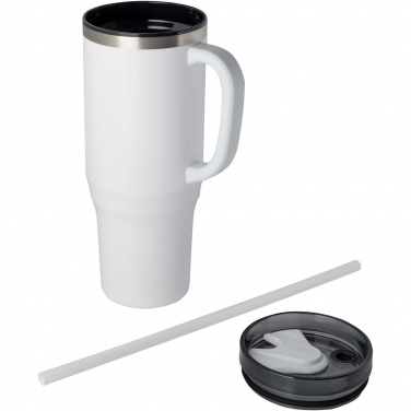 Logotrade corporate gift picture of: Melbourne 1200 ml RCS certified insulated tumbler with straw