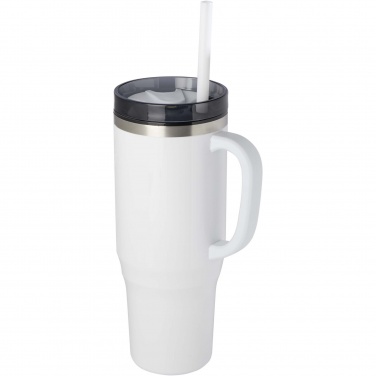 Logotrade promotional merchandise photo of: Melbourne 1200 ml RCS certified insulated tumbler with straw