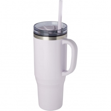 Logotrade promotional product picture of: Melbourne 1200 ml RCS certified insulated tumbler with straw