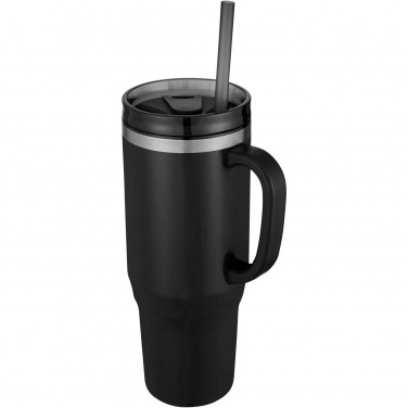 Logo trade advertising products image of: Melbourne 1200 ml RCS certified insulated tumbler with straw