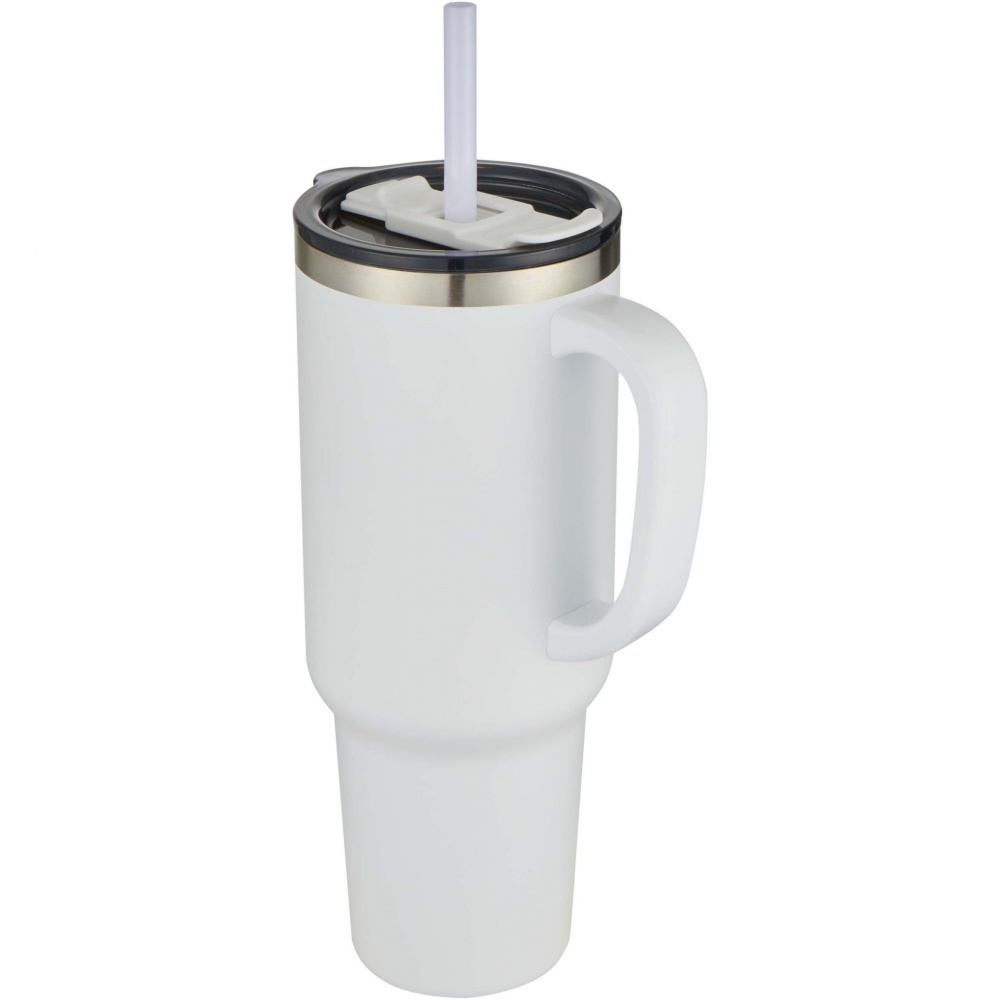 Logo trade business gift photo of: Sydney 1200 ml copper vacuum insulated tumbler with straw