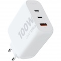 Xtorm XEC100 GaN² Ultra 100W wall charger, White